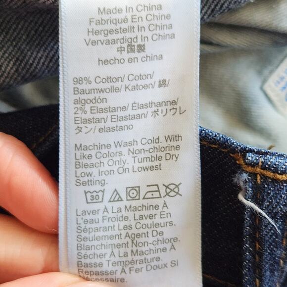 Vintage Y2K Gap Long & Lean Jeans | Light Wash Flare Bootcut | Size 8 Regular - Picture 9 of 9